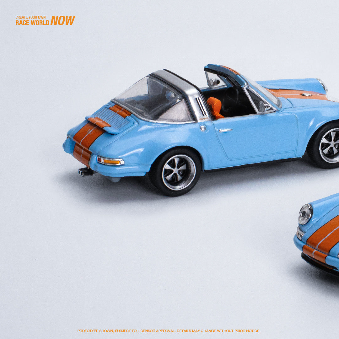 Porsche Singer Targa Gulf - blue/orange