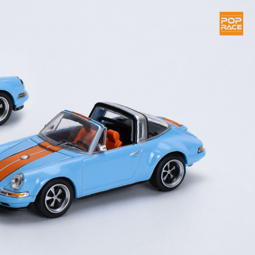 Porsche Singer Targa Gulf - blue/orange