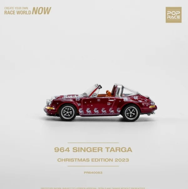 pop race porsche singer targa christmas edition pr640083
