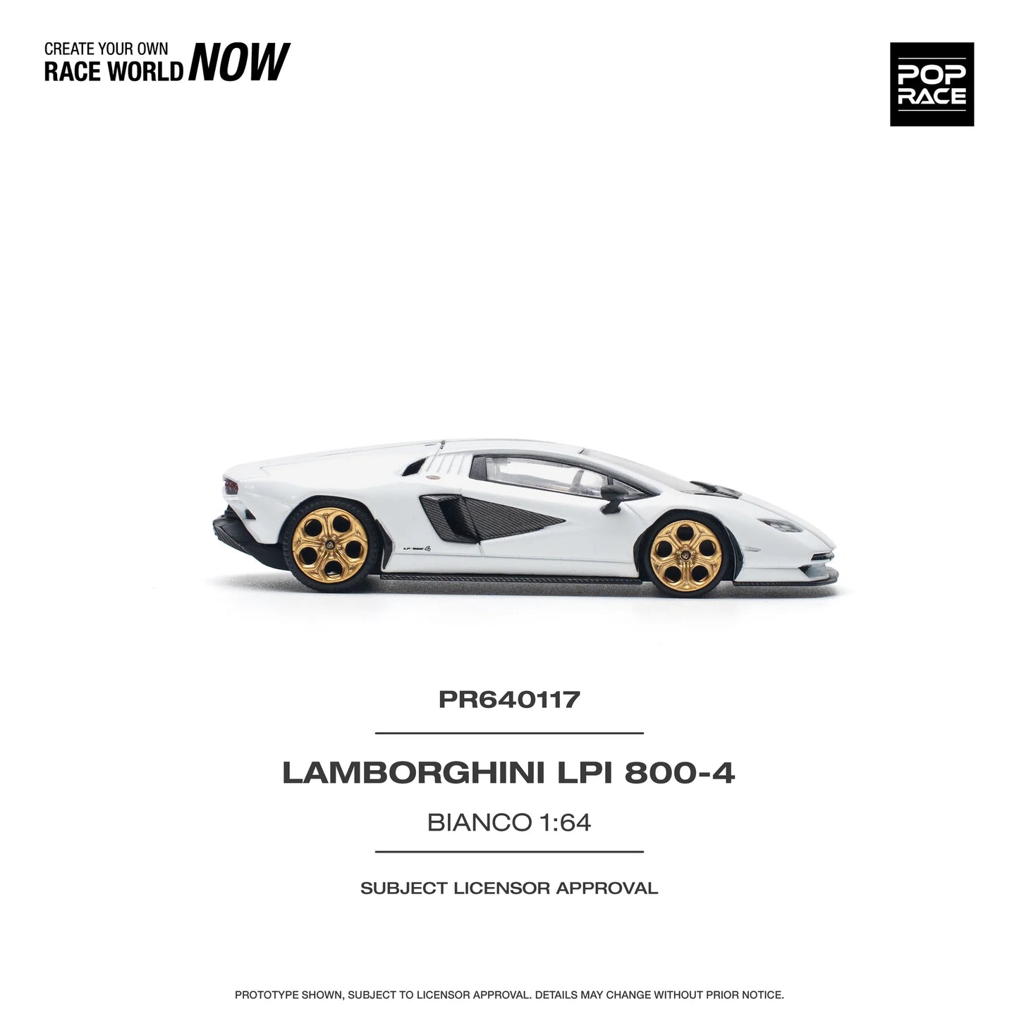 Lamborghini Countach LPI 800-4 (Bianco Siderale)