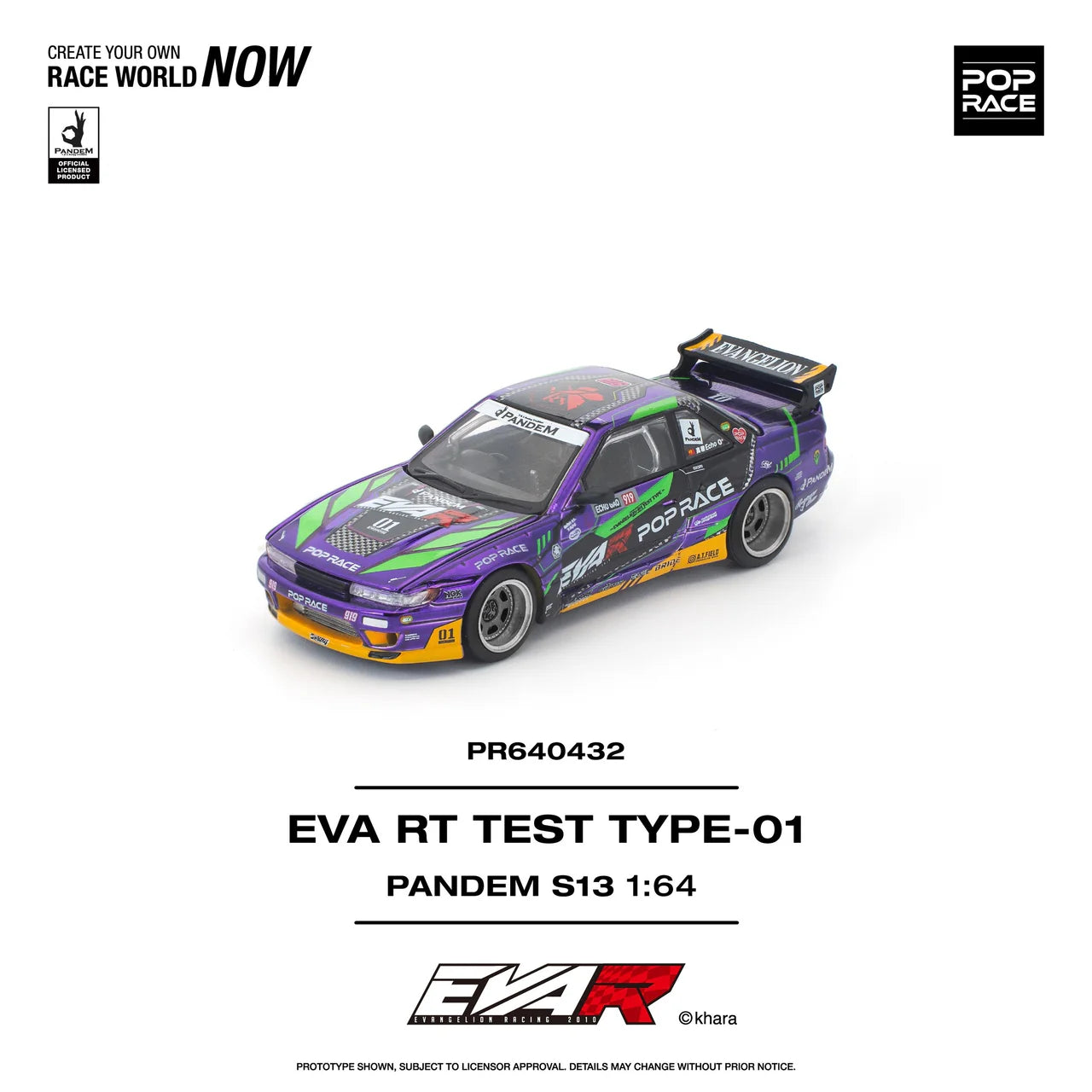 ELŐRENDELÉS - #PR640432 - Nissan PANDEM S13 EVA RT TEST TYPE-01