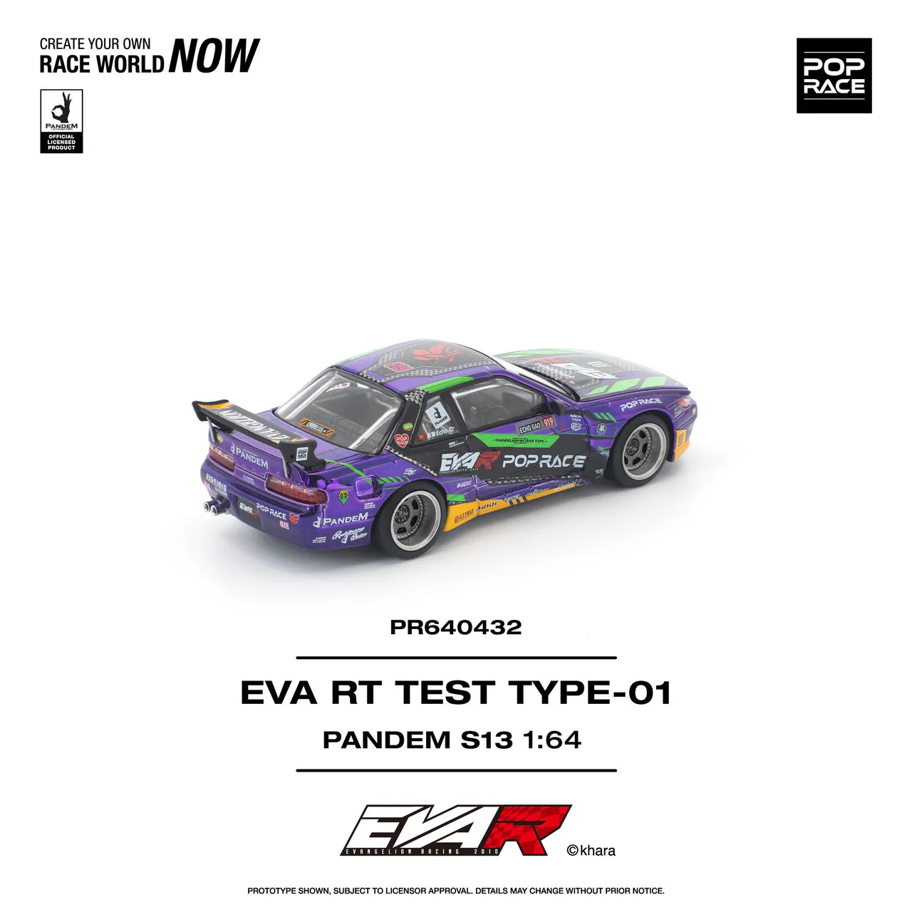 ELŐRENDELÉS - #PR640432 - Nissan PANDEM S13 EVA RT TEST TYPE-01