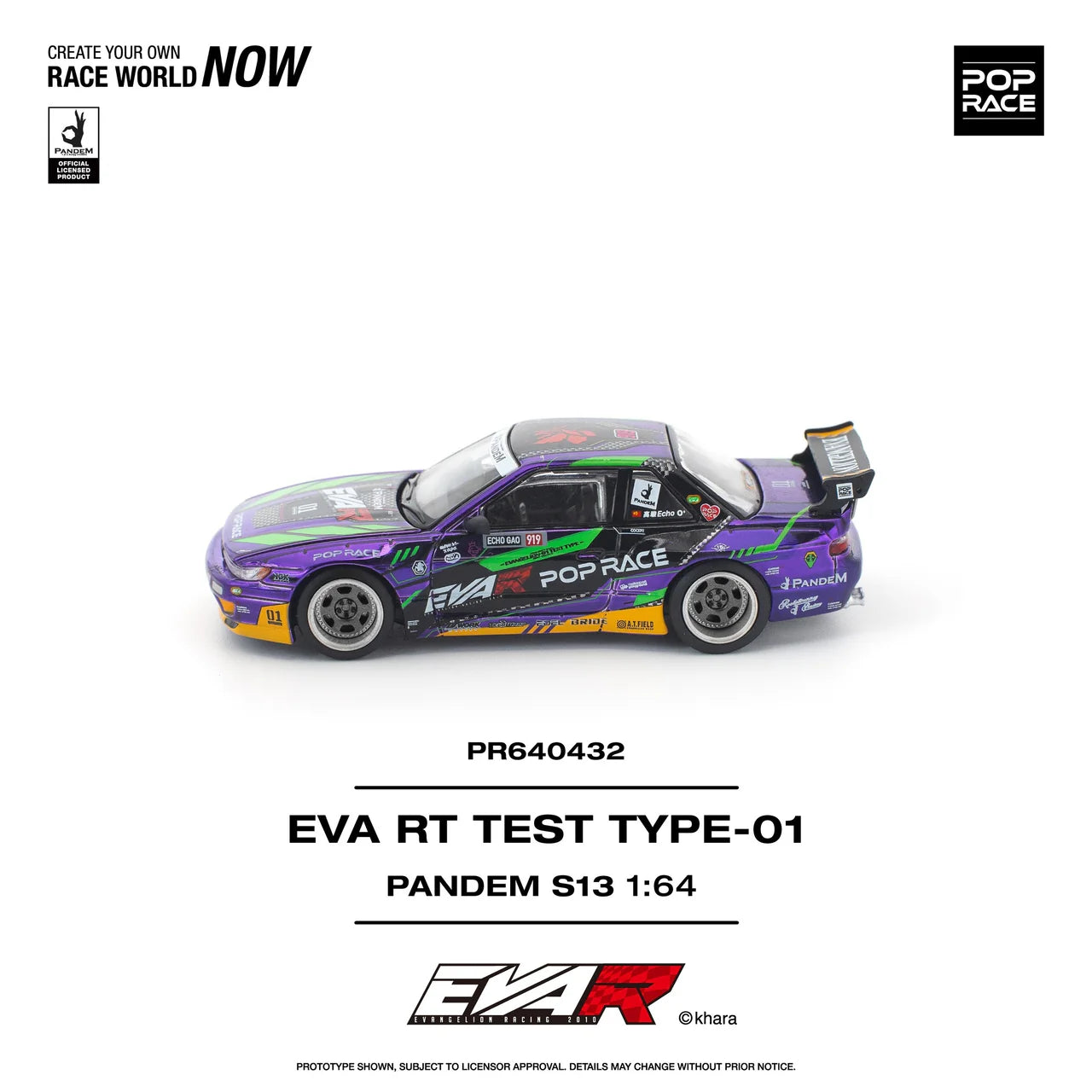 ELŐRENDELÉS - #PR640432 - Nissan PANDEM S13 EVA RT TEST TYPE-01