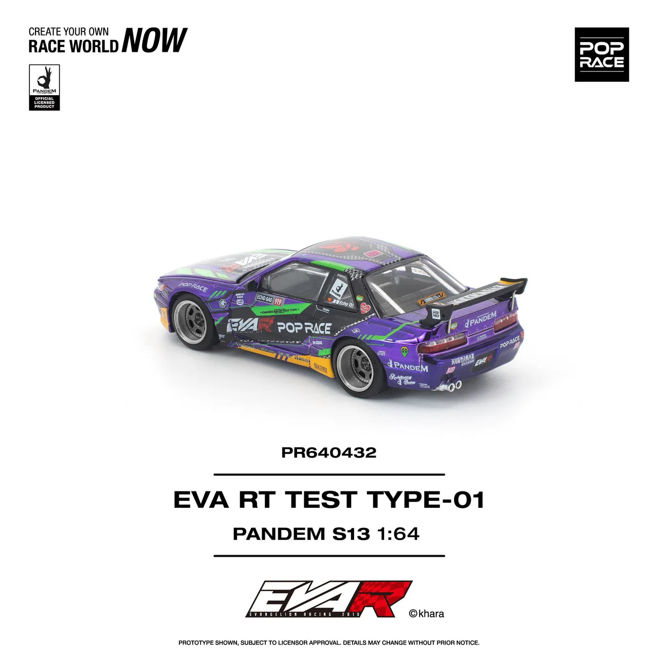 ELŐRENDELÉS - #PR640432 - Nissan PANDEM S13 EVA RT TEST TYPE-01