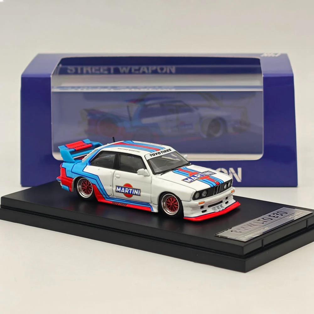 Street Warrior - BMW E30 *Martini* White-Blue-Red