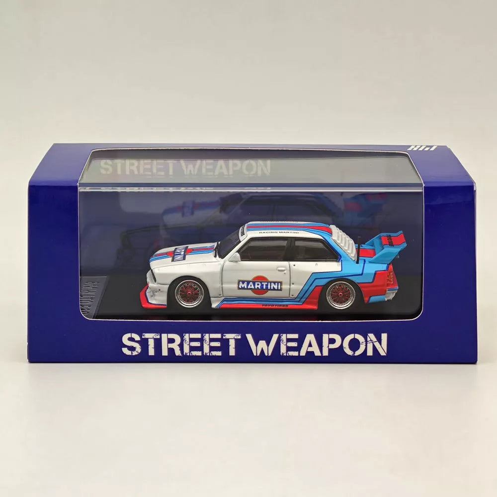 Street Warrior - BMW E30 *Martini* White-Blue-Red