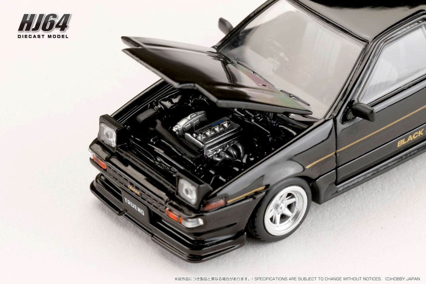 Toyota Sprinter Trueno GT Apex AE86 - Fekete Japán Exclusive