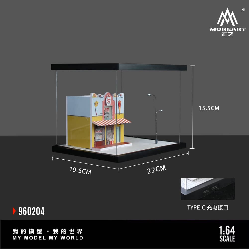 Street Corners Theme 04 with LED Light 6