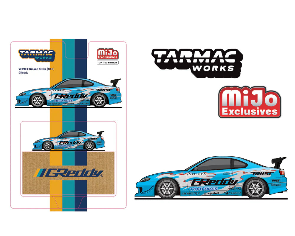 Vertex Nissan Silvia S15 *GReddy*, Blue