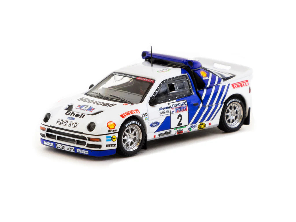 Ford RS200 Lombard RAC Rally 1986 #2 (White/Blue)