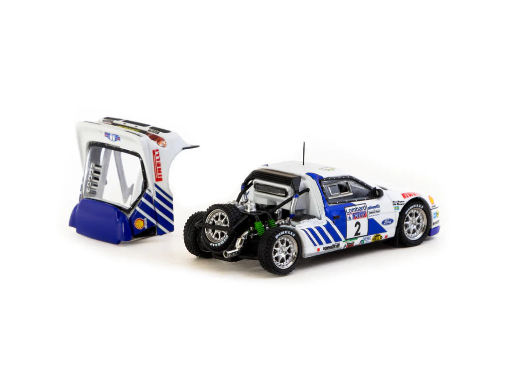 Ford RS200 Lombard RAC Rally 1986 #2 (White/Blue)