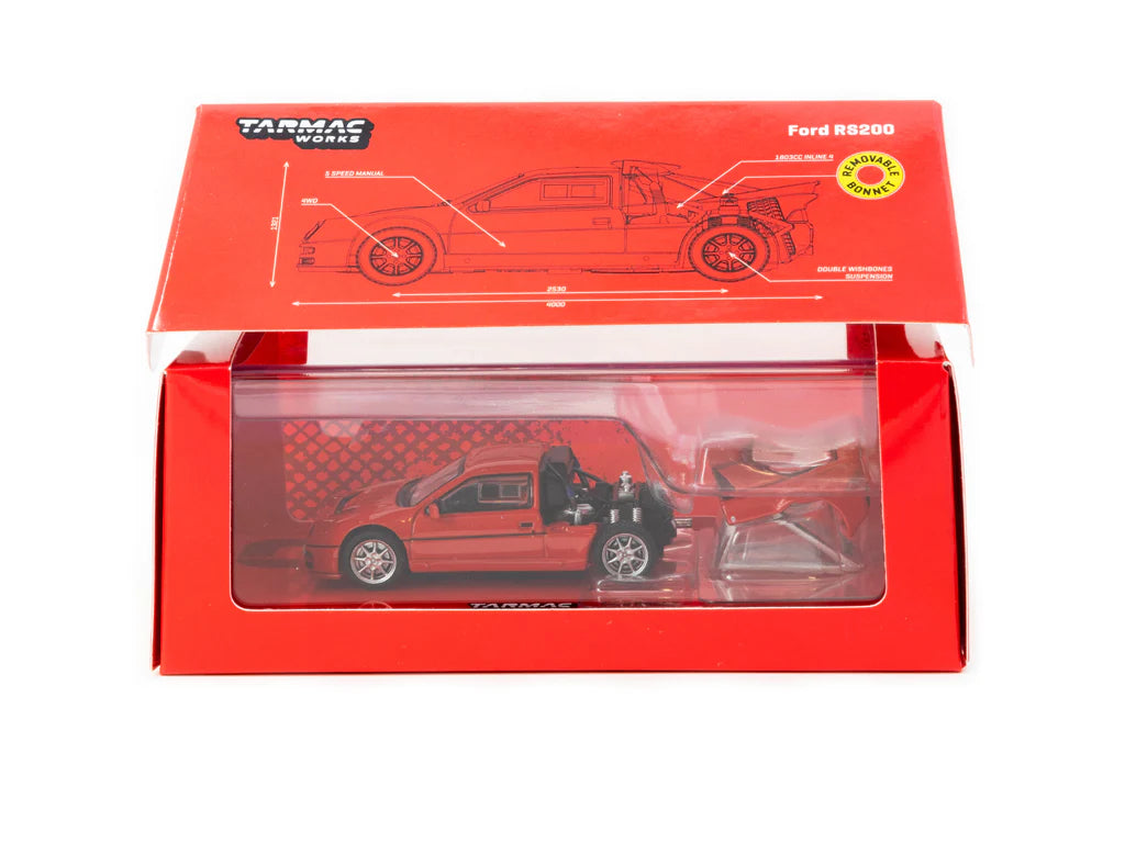 Ford RS200 (Red)