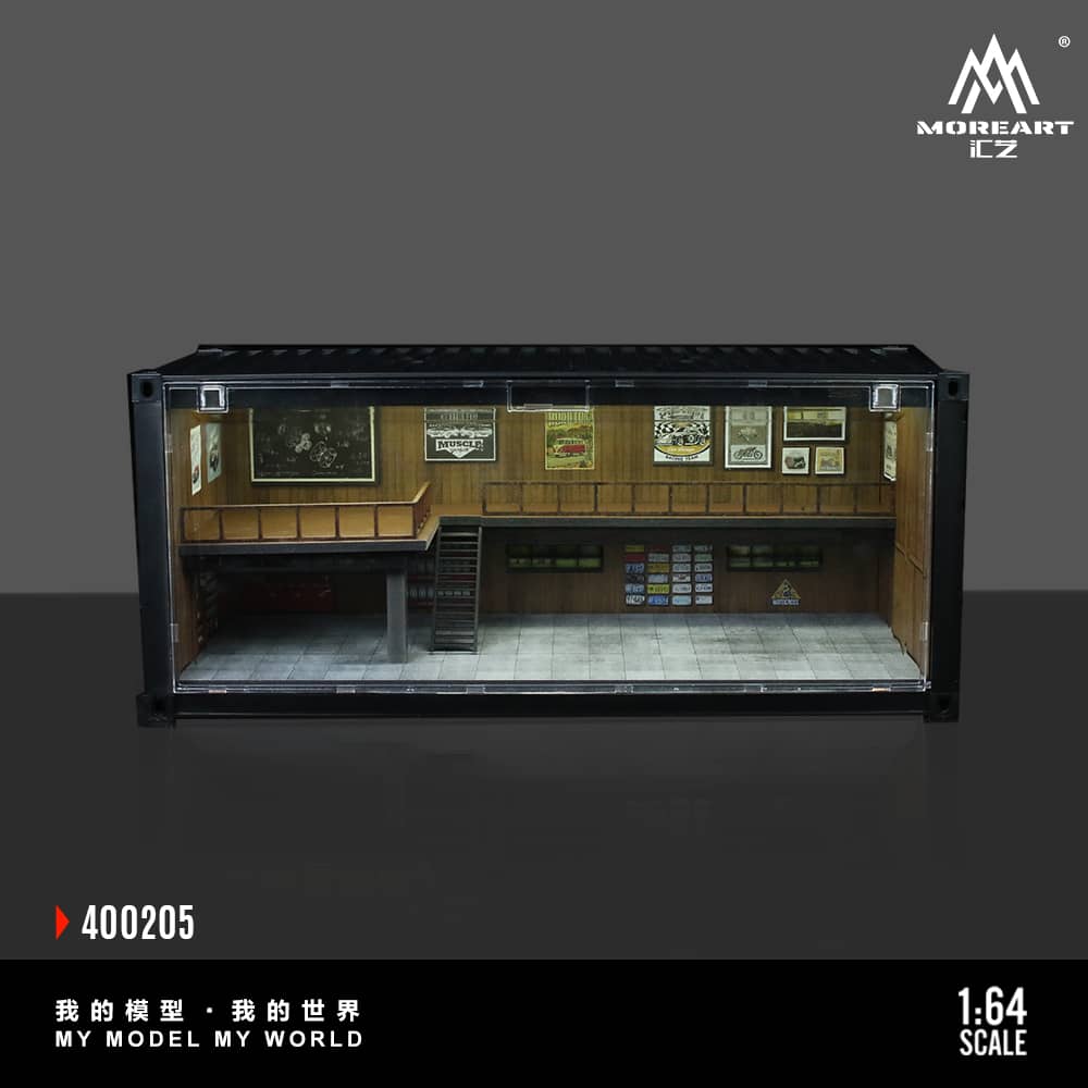 #MO400205 - ABS Container with LED Light Maintenance Theme Livery