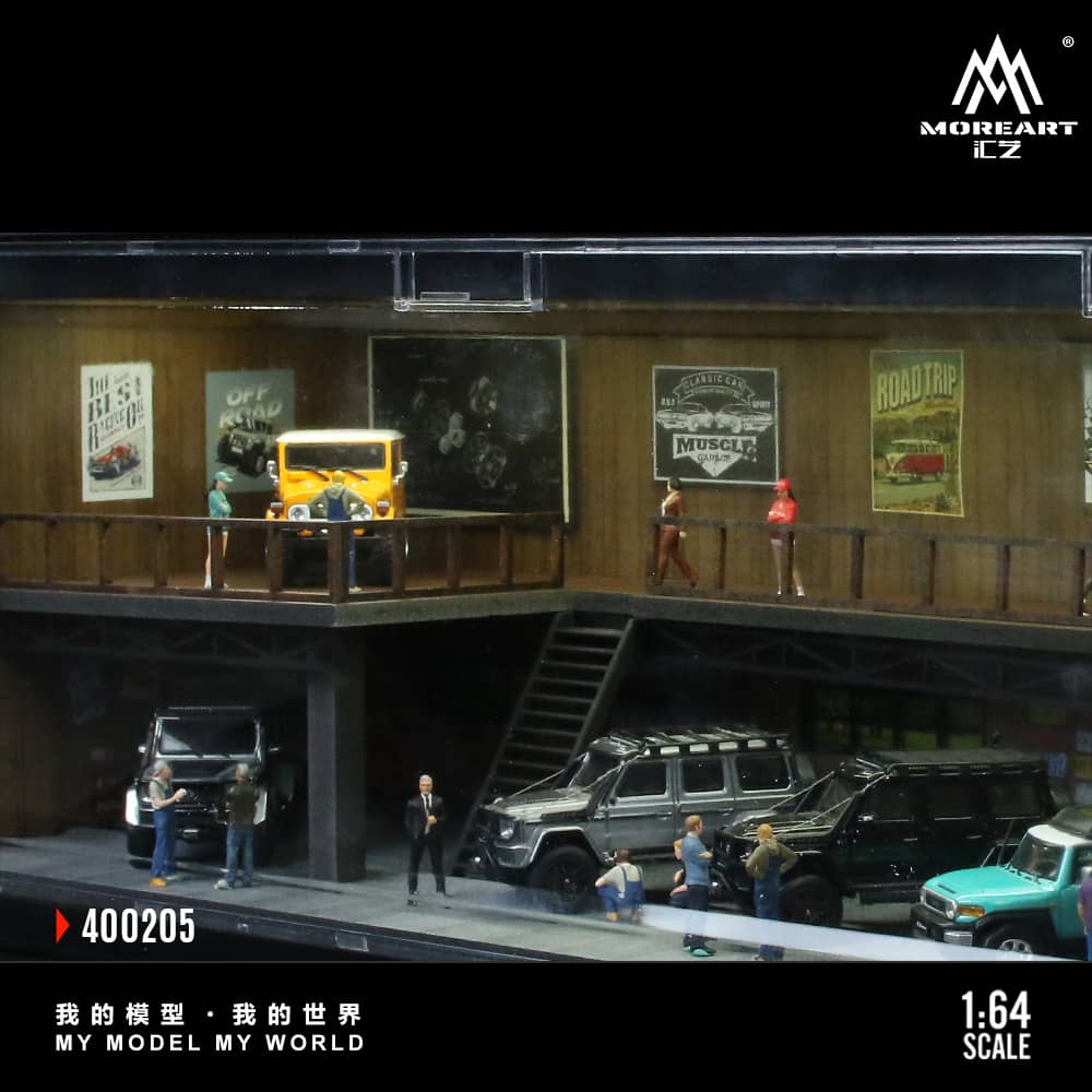 #MO400205 - ABS Container with LED Light Maintenance Theme Livery