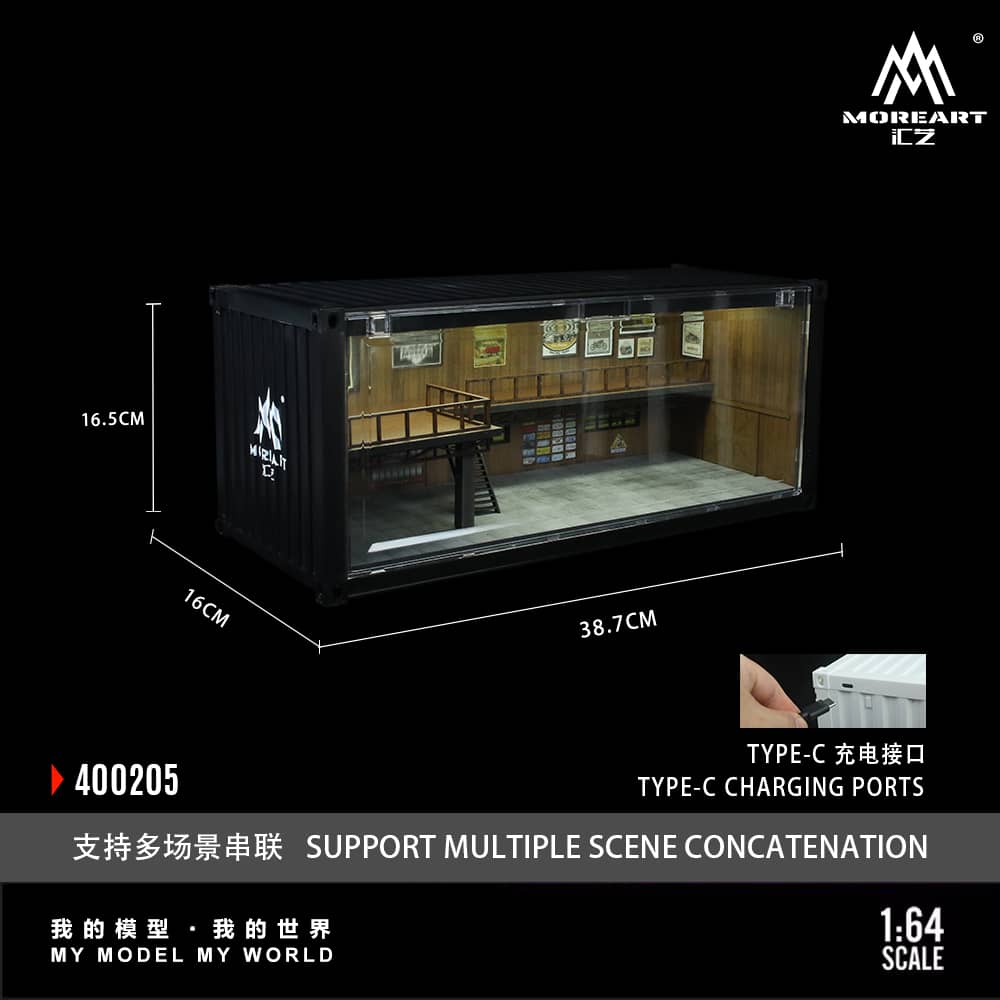 #MO400205 - ABS Container with LED Light Maintenance Theme Livery