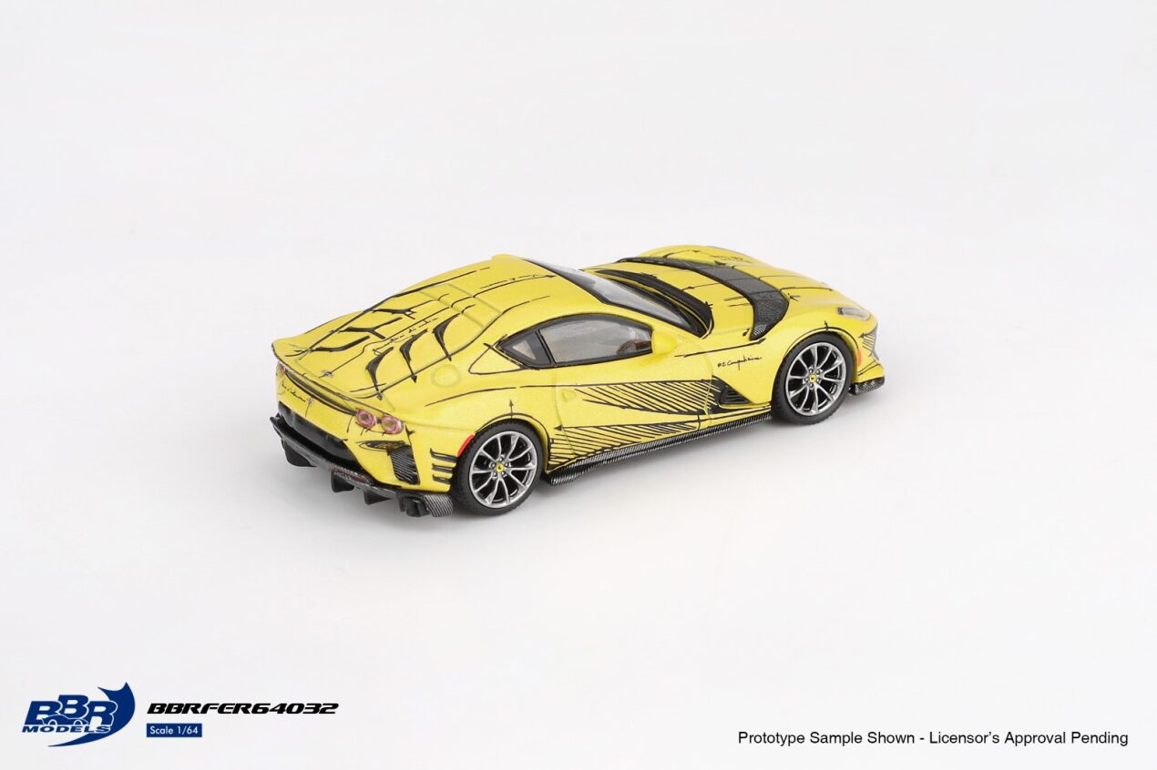 ELŐRENDELÉS - #BBRFER64032 - Ferrari 812 Competizione, Tailor Made