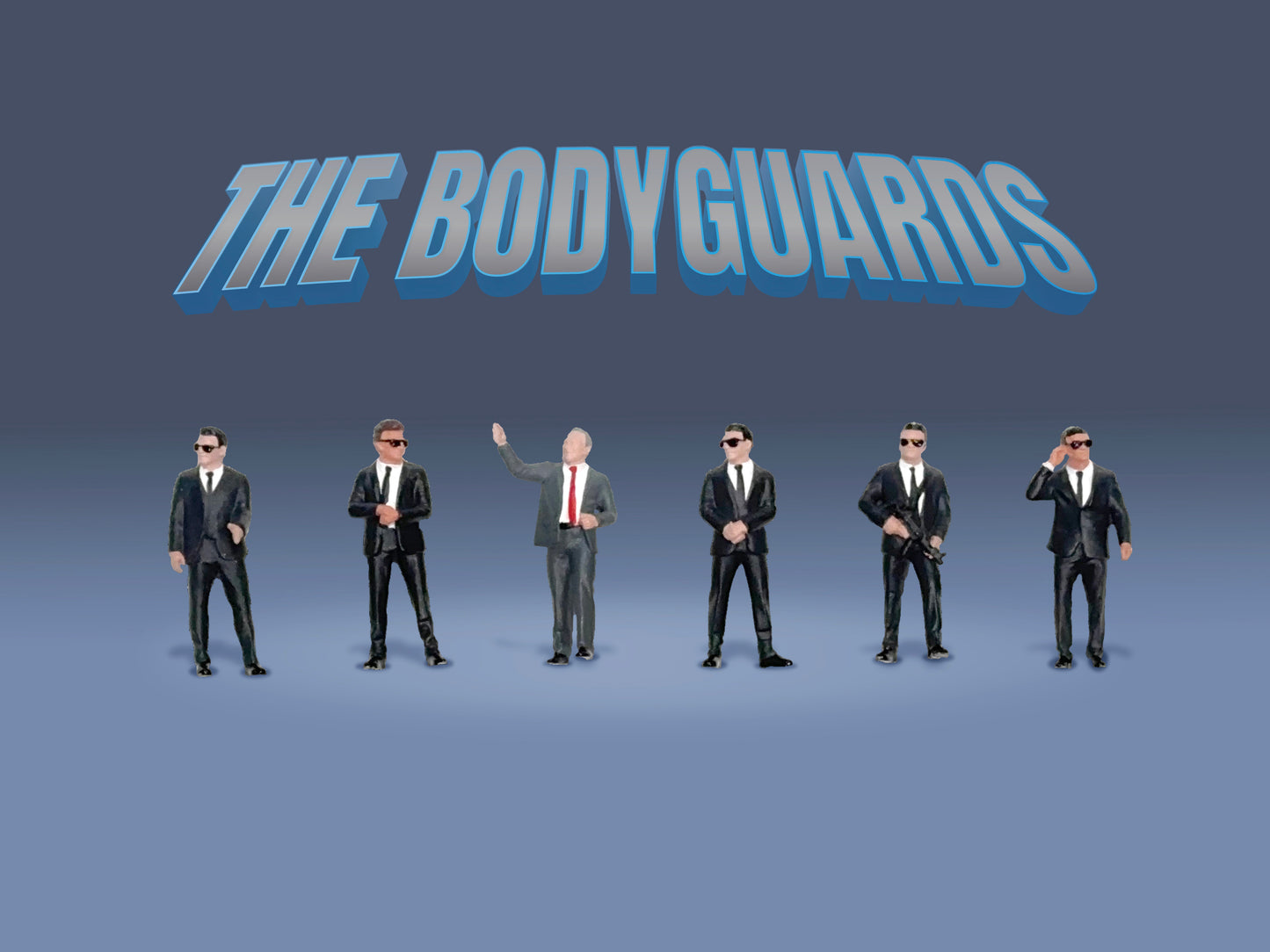 The Bodyguards Set of 6 Figures 2024