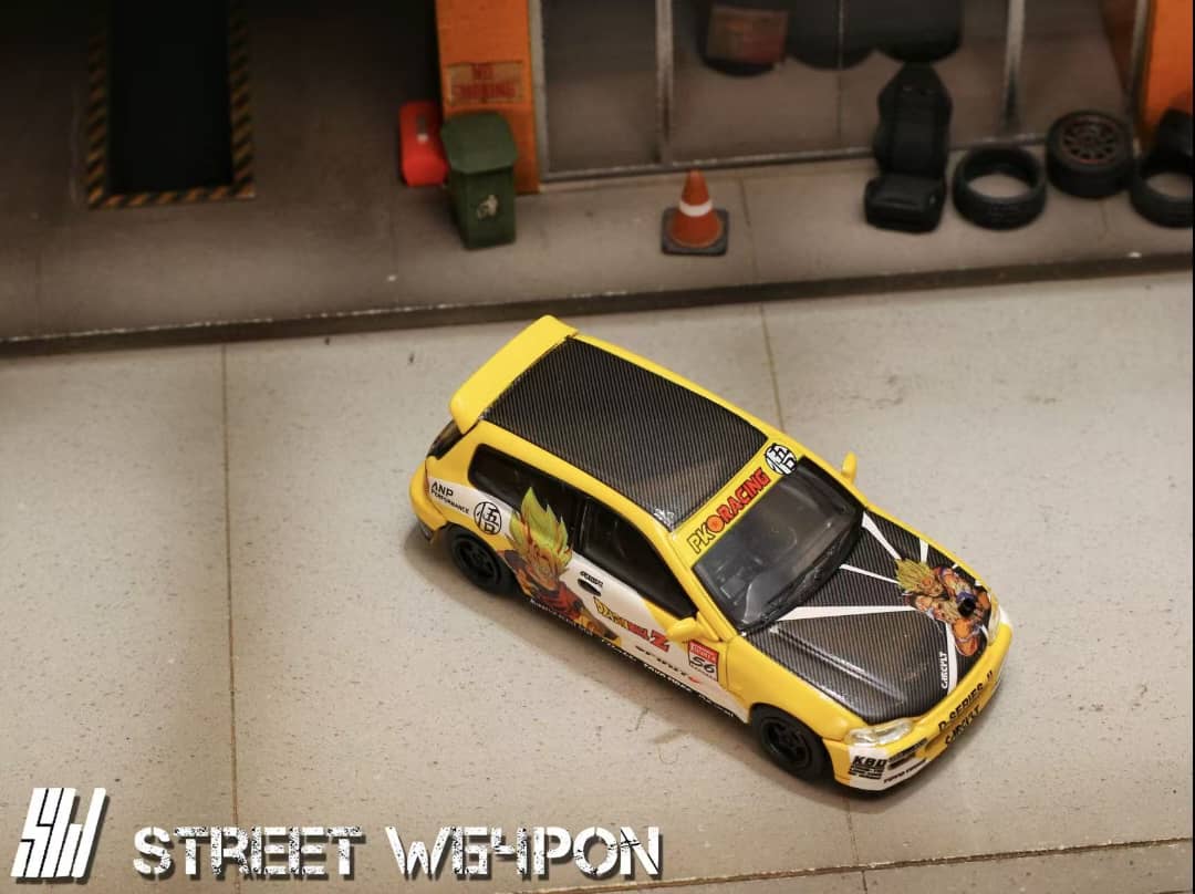 Street Warrior - Civic EG6, Goku Livery