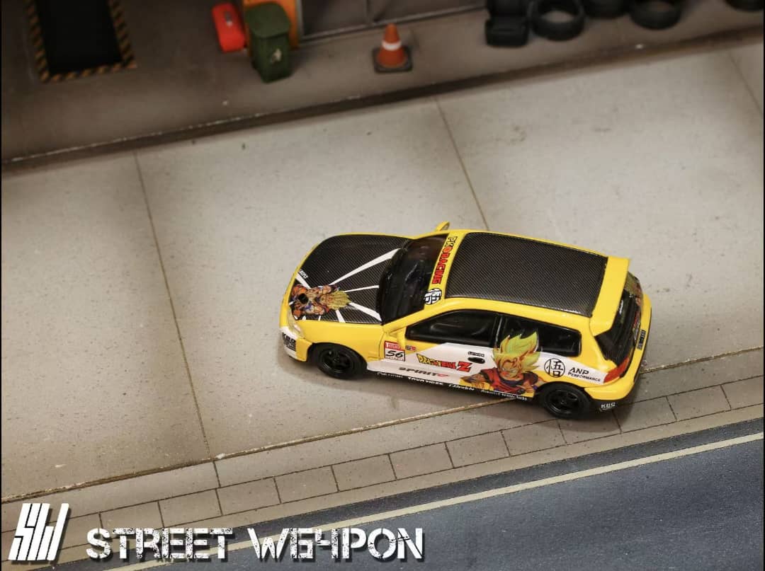 Street Warrior - Civic EG6, Goku Livery