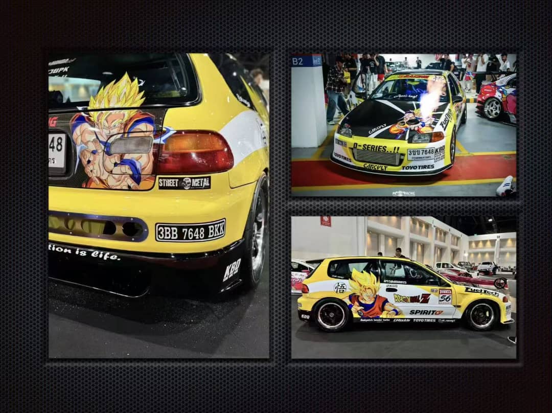 Street Warrior - Civic EG6, Goku Livery