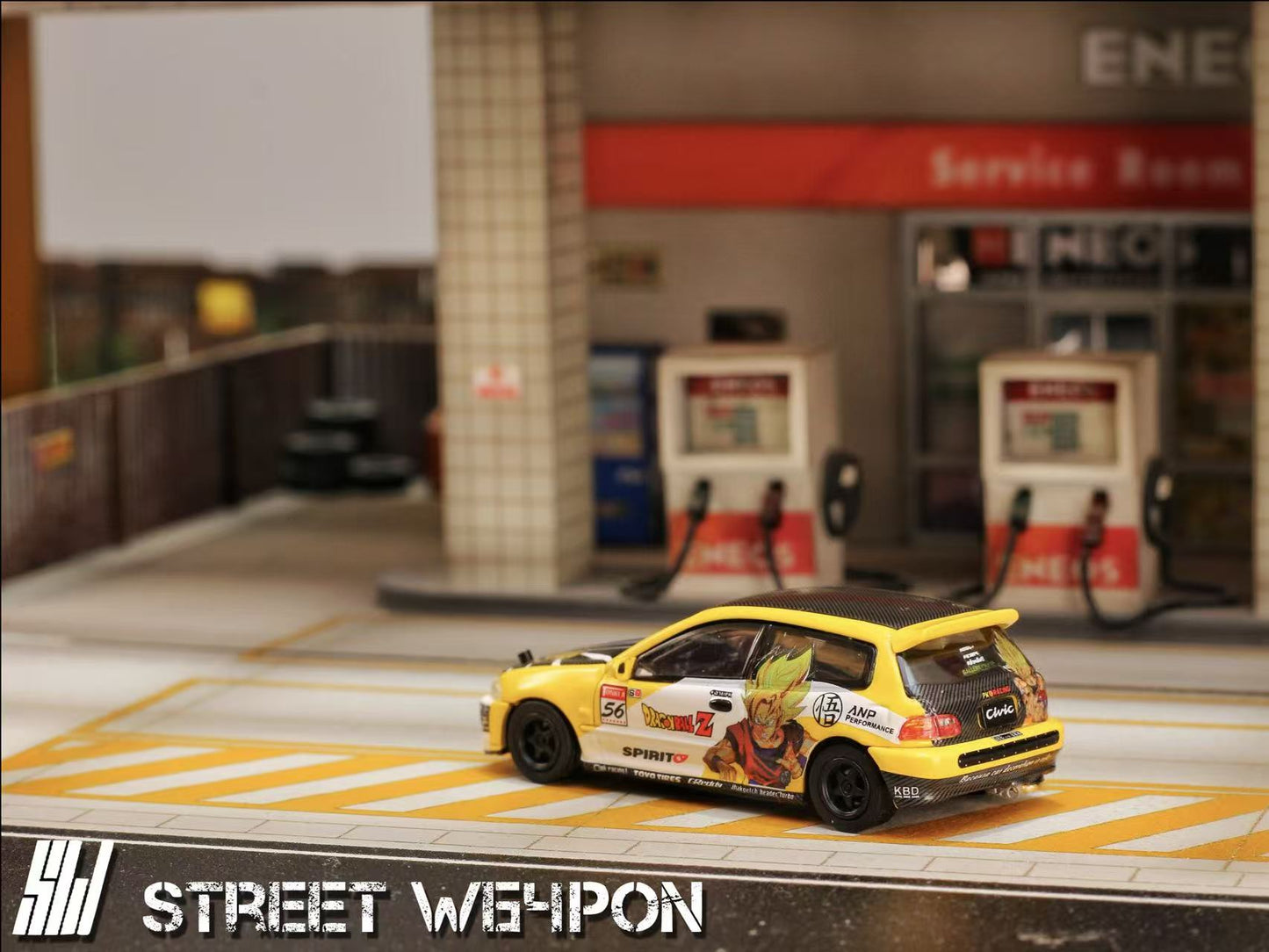Street Warrior - Civic EG6, Goku Livery