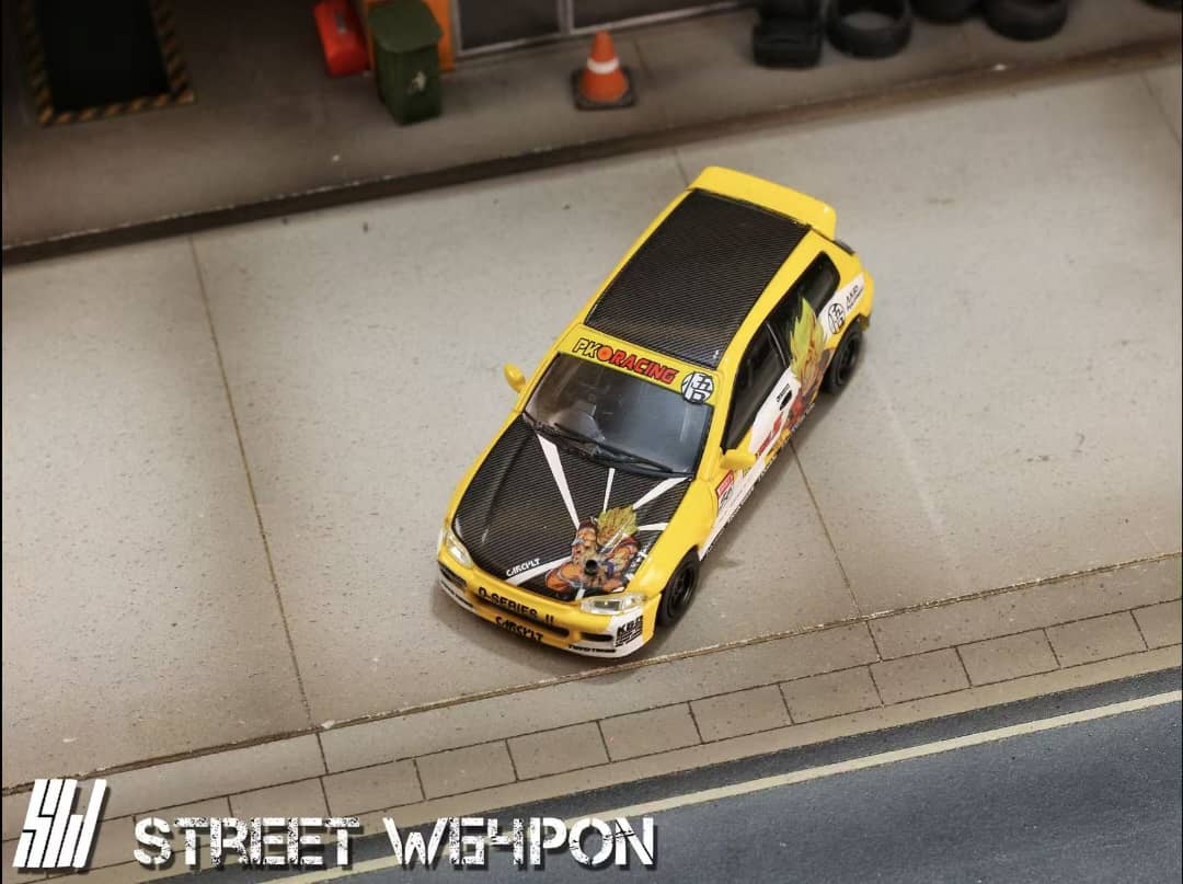 Street Warrior - Civic EG6, Goku Livery