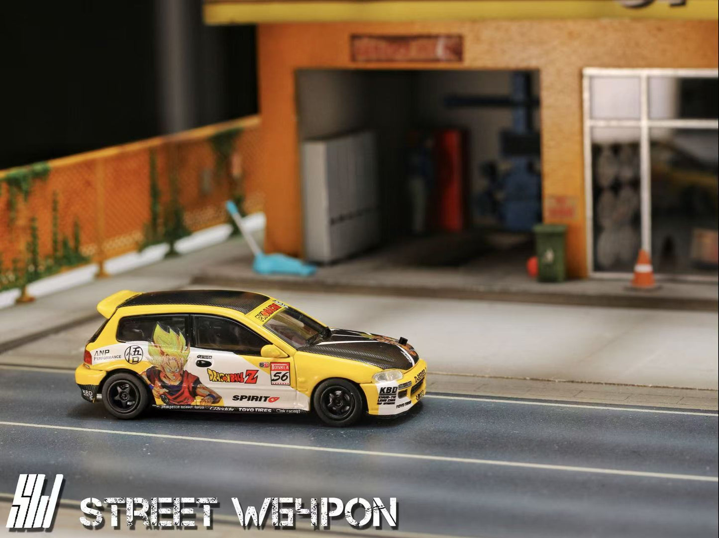 Street Warrior - Civic EG6, Goku Livery