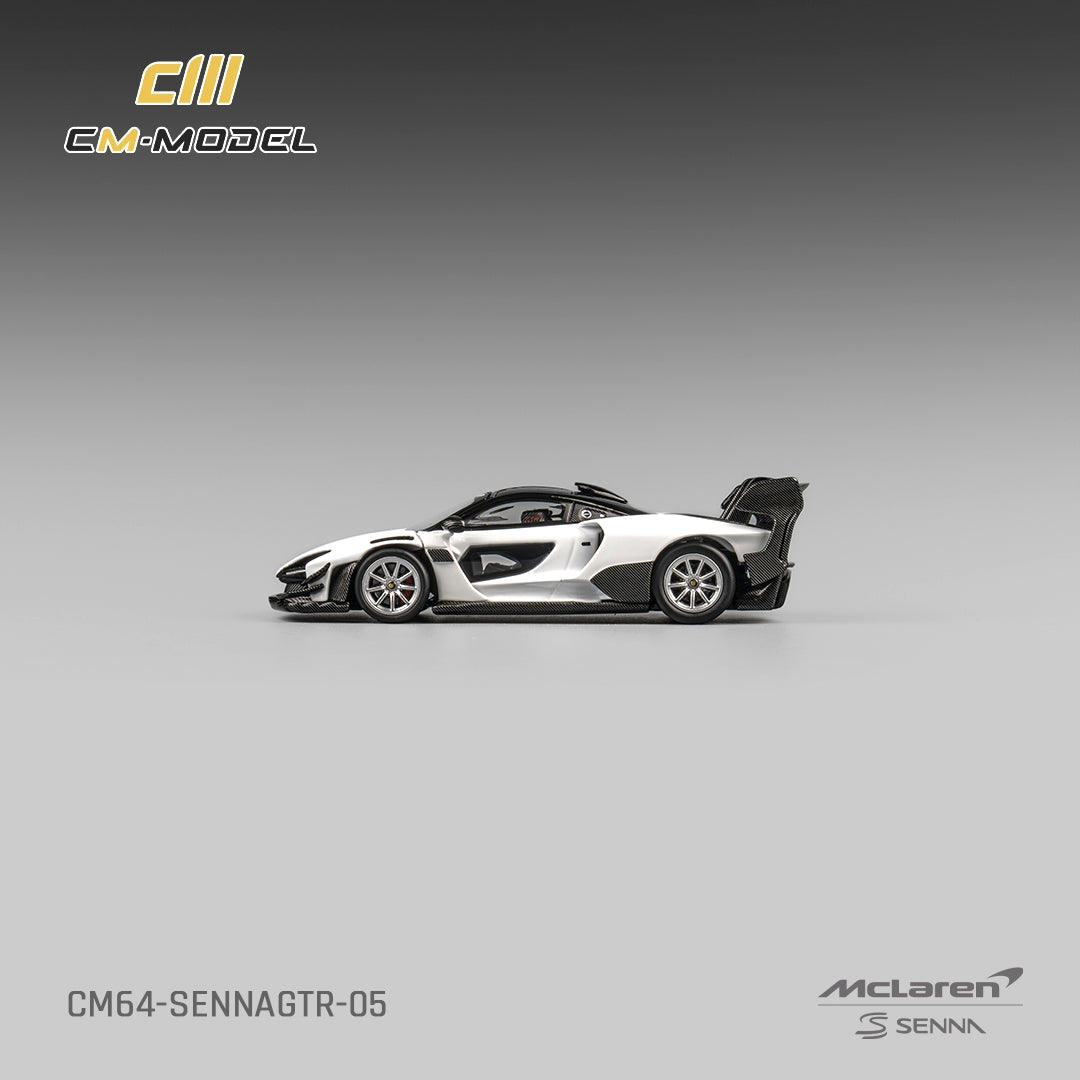 #CM64-SENNAGTR-05 - McLaren Senna GTR, White/Black