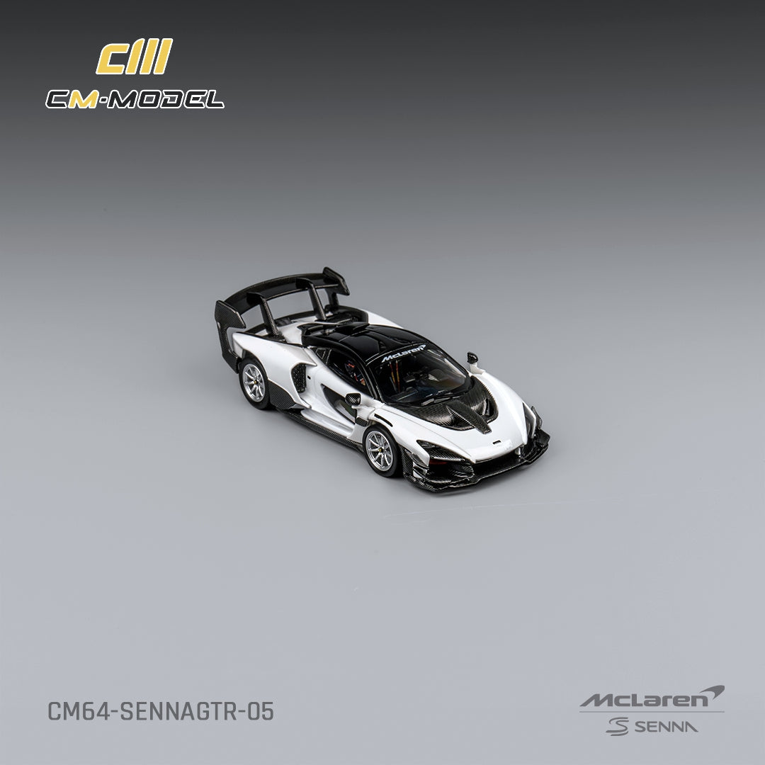#CM64-SENNAGTR-05 - McLaren Senna GTR, White/Black