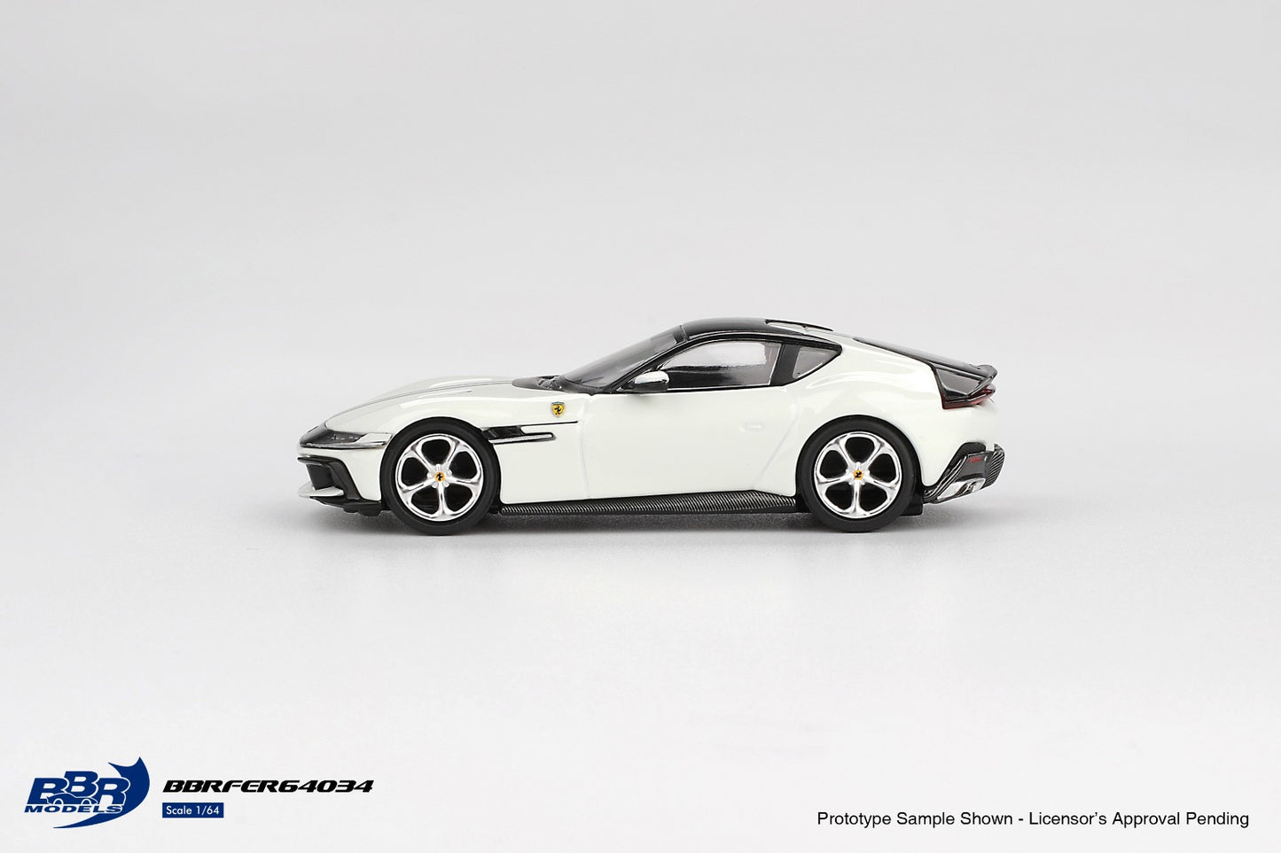 ELŐRENDELÉS - #BBRFER64034 - Ferrari 12 Cilindri, Bianco Avus