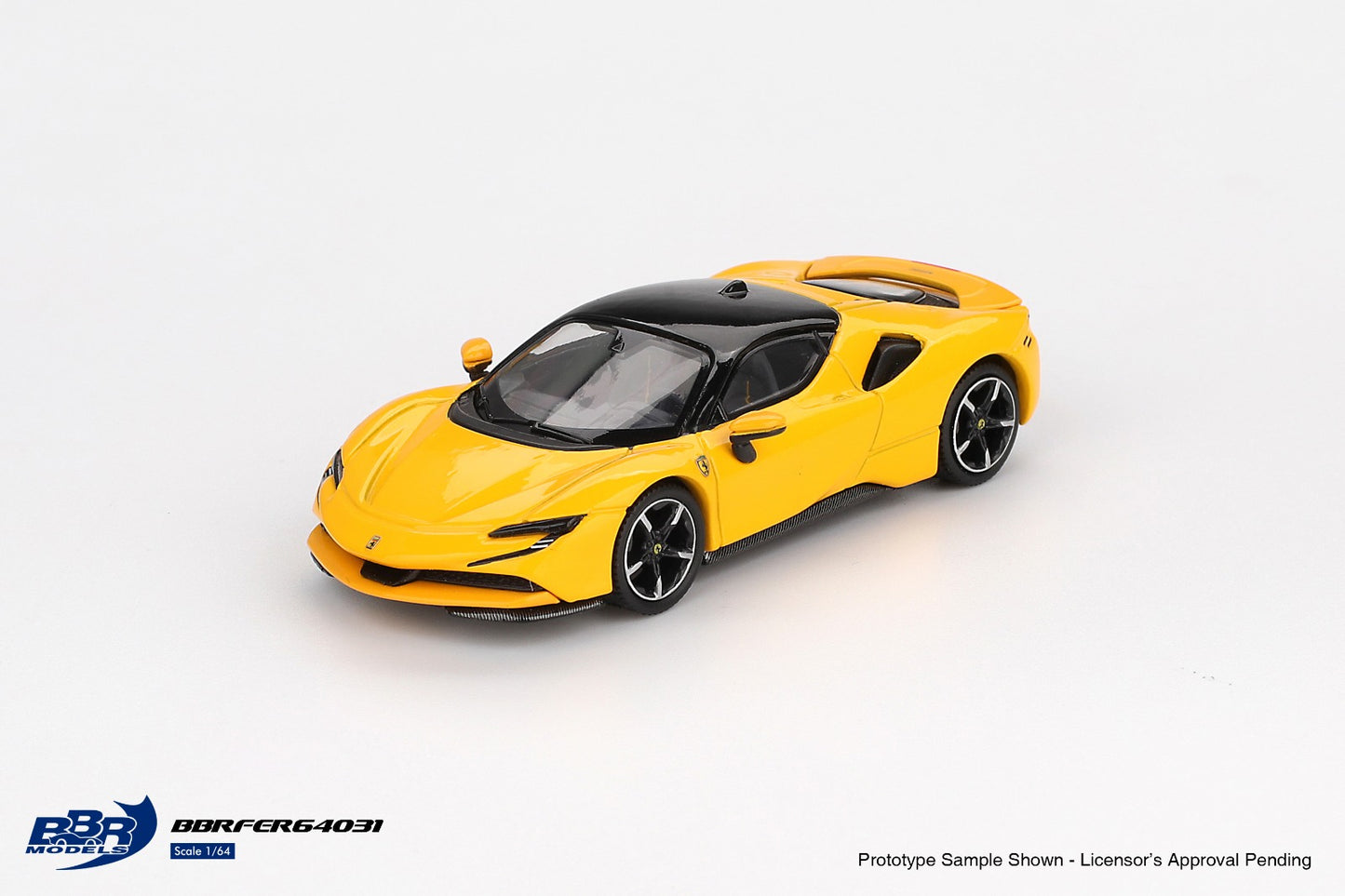 ELŐRENDELÉS - #BBRFER64031 - Ferrari SF90, Giallo Modena