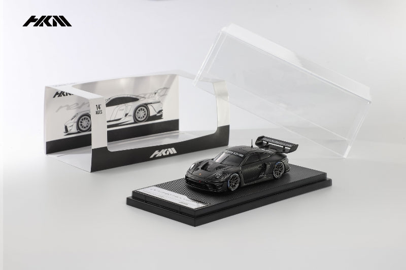 ELŐRENDELÉS - HKM - 911 (992) GT3 R Rennsport with Brumos Wing, Full Carbon Black