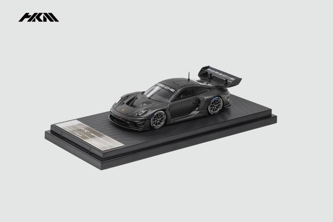 ELŐRENDELÉS - HKM - 911 (992) GT3 R Rennsport with Brumos Wing, Full Carbon Black
