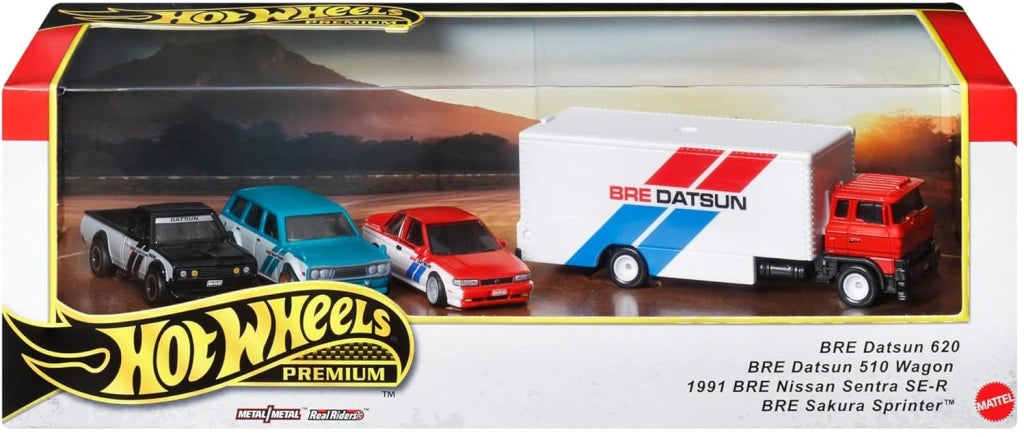 Hot Wheels Prémium BRE Datsun Dioráma
