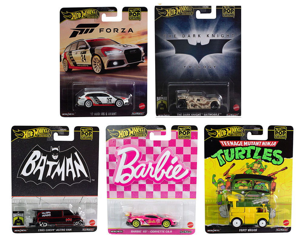 hot wheels pop culture 2024 mix 5 szett