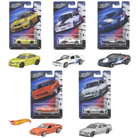 Hot Wheels Silver: BMW M Series DOBOZ (10db)