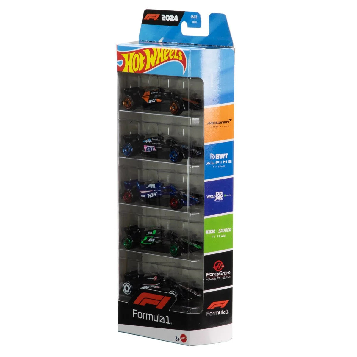 ELŐRENDELÉS - Hot Wheels 5pack Formula 1 cars