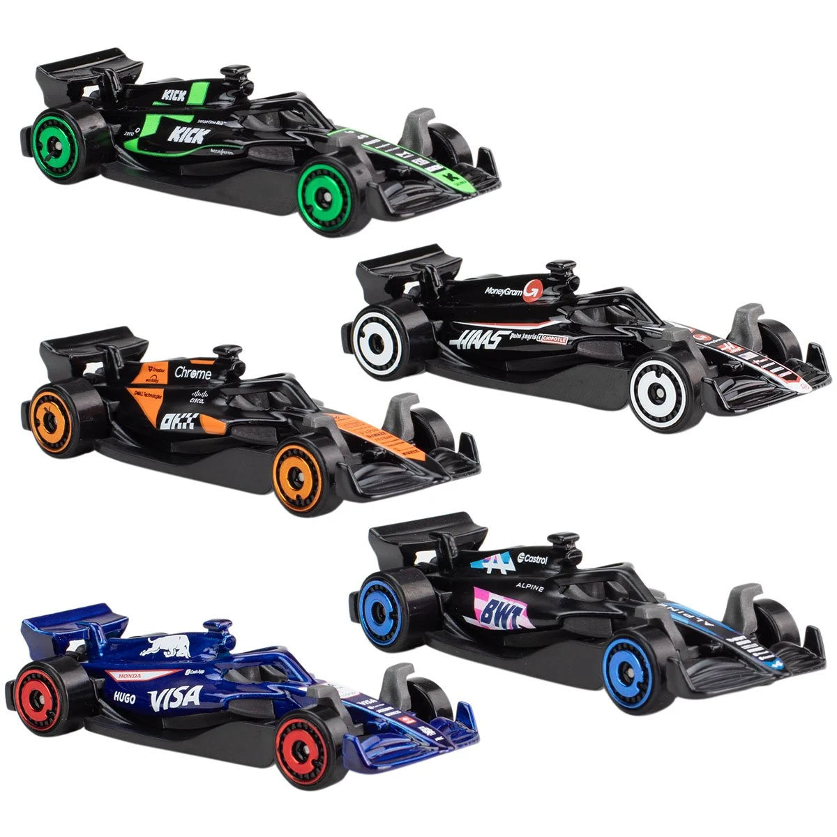 ELŐRENDELÉS - Hot Wheels 5pack Formula 1 cars
