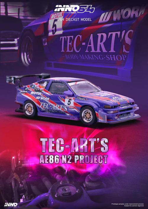 Toyota Sprinter Trueno (AE86) N2 Project by Tec-Art