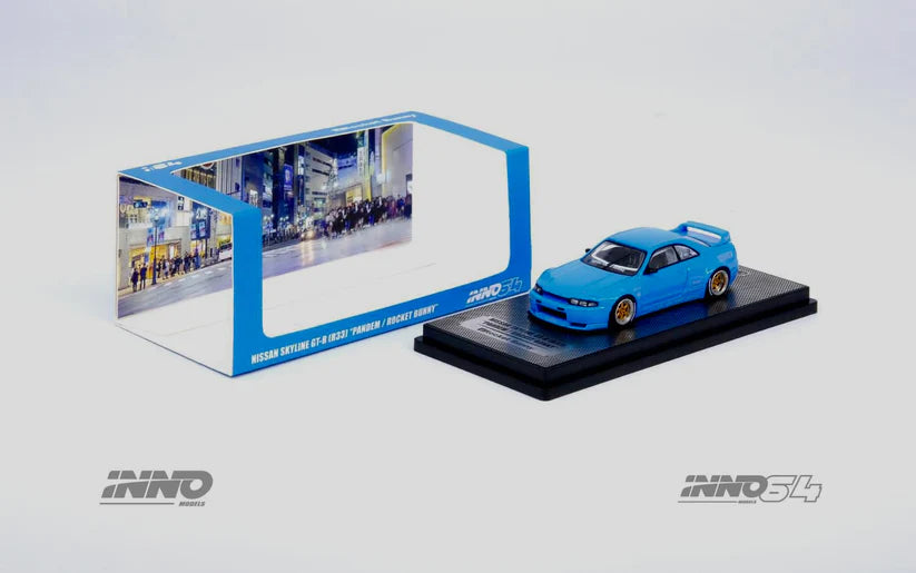 Nissan Skyline GT-R (R33) Pandem Rocket Bunny - blue