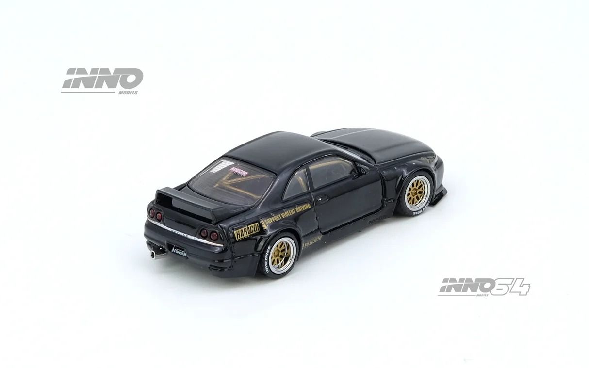 ELŐRENDELÉS - #IN64-R33P-BLA - Nissan Pandem GT-R (BCNR33), Black