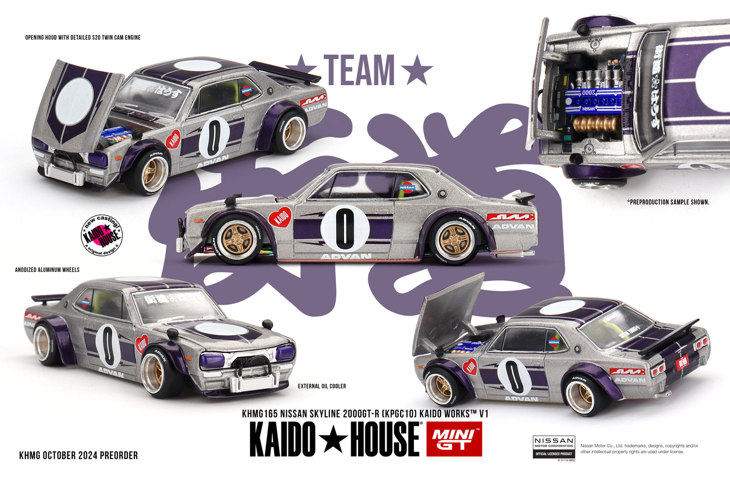 #KHMG165 - Nissan Skyline GT-R (KPGC10) Kaido Works V1 1969