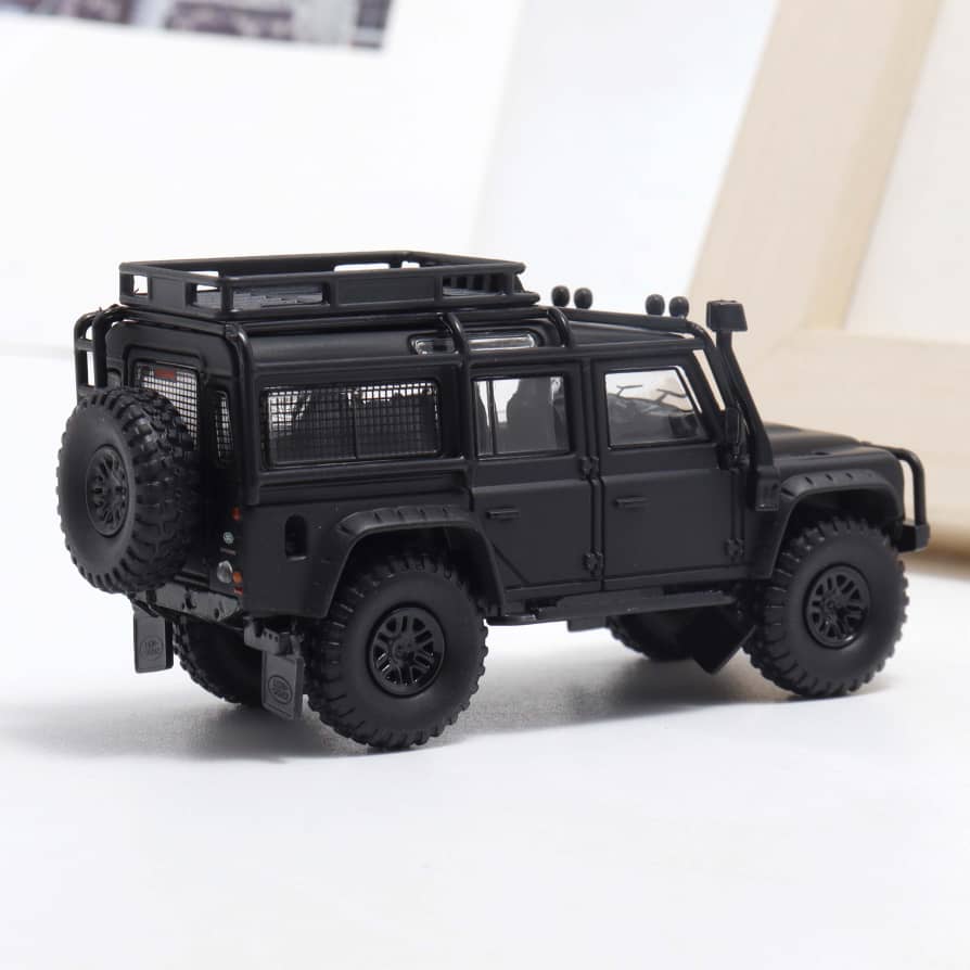 Master x DEcode - Land Rover Defender 110 High Wheels, Matt Black Colour