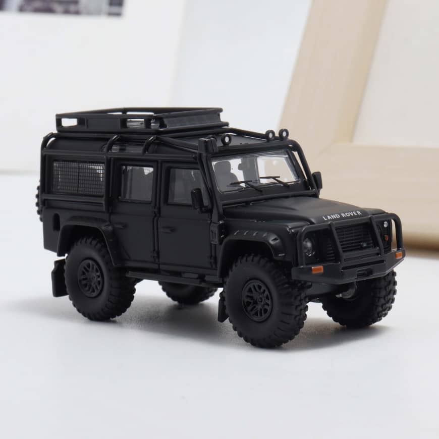 Master x DEcode - Land Rover Defender 110 High Wheels, Matt Black Colour