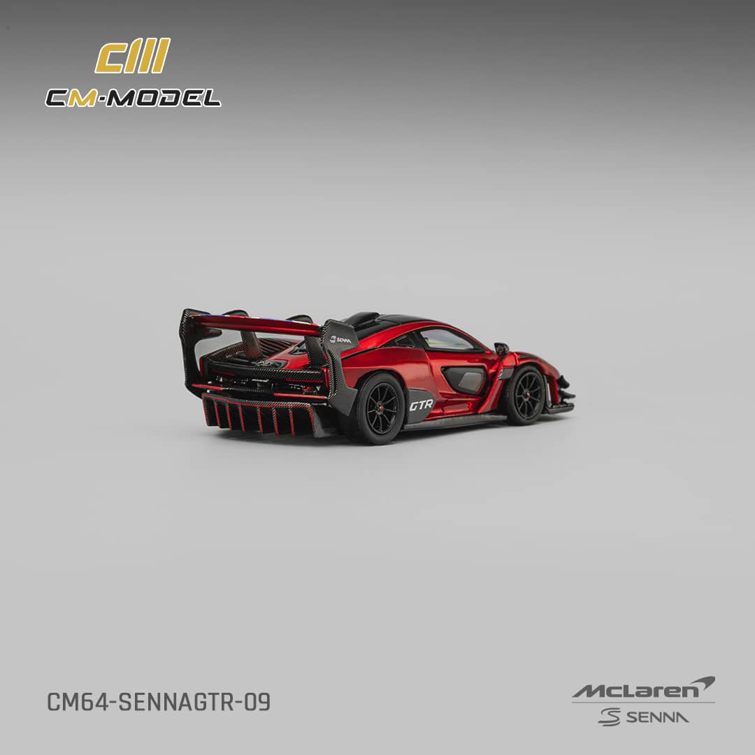 #CM64-SENNAGTR-09 McLaren Senna GTR Metallic Red