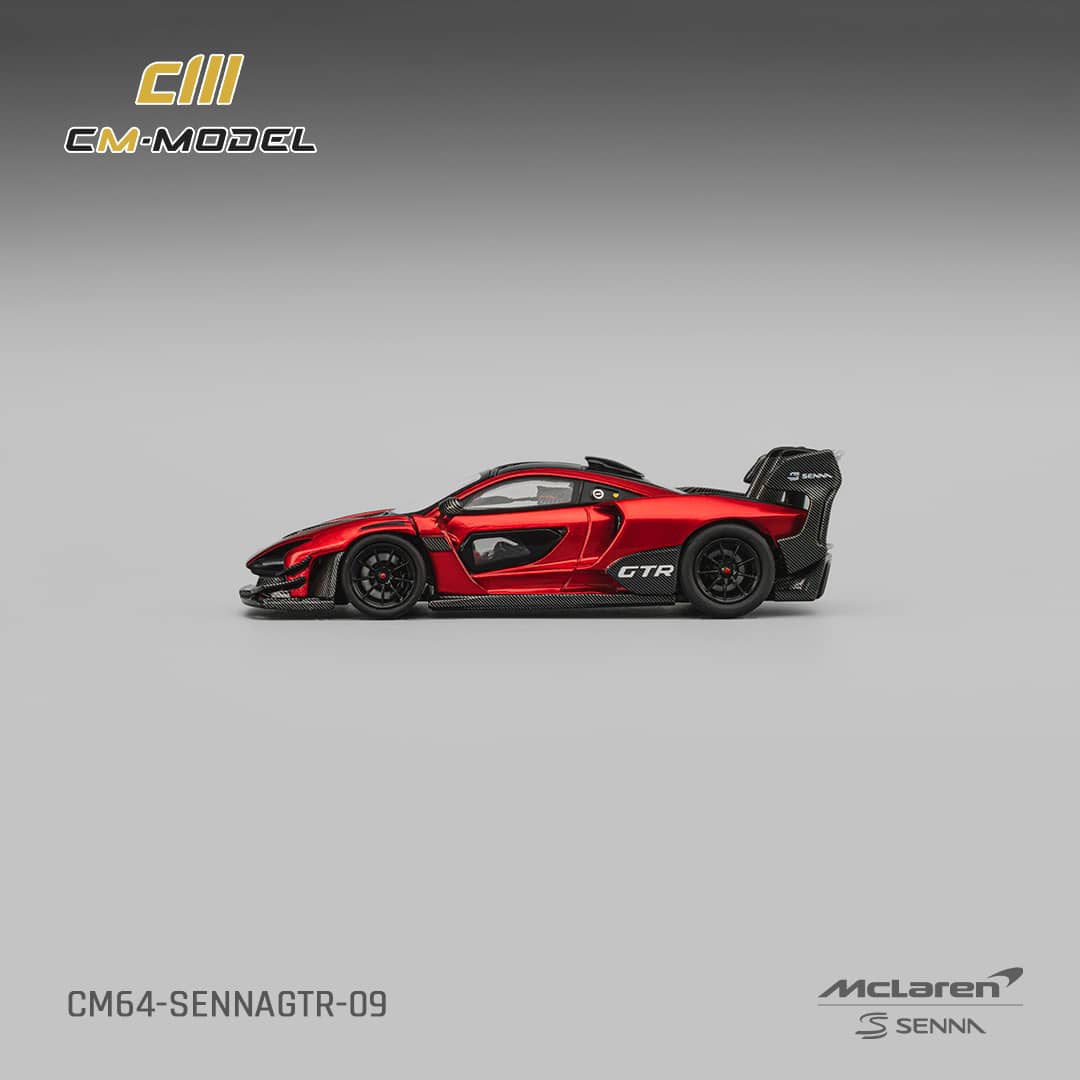 #CM64-SENNAGTR-09 McLaren Senna GTR Metallic Red