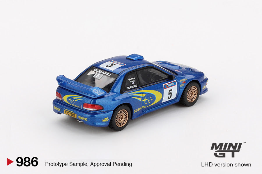#986 - Subaru Impreza WRC99 1999 Rally Australia Winner #5 Australia Exclusive