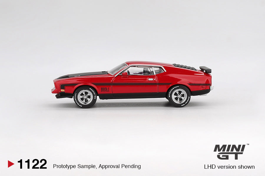 ELŐRENDELÉS - #MGT01122-L - Ford Mustang Mach1 1971 Race Red