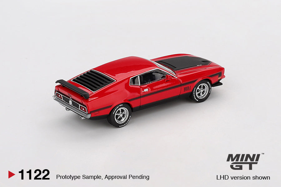 ELŐRENDELÉS - #MGT01122-L - Ford Mustang Mach1 1971 Race Red