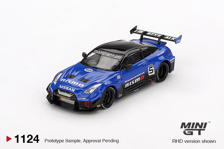 ELŐRENDELÉS - #MGT01124-L - LB-Silhouette WORKS GT NISSAN 35GT-RR Ver.2 Blue